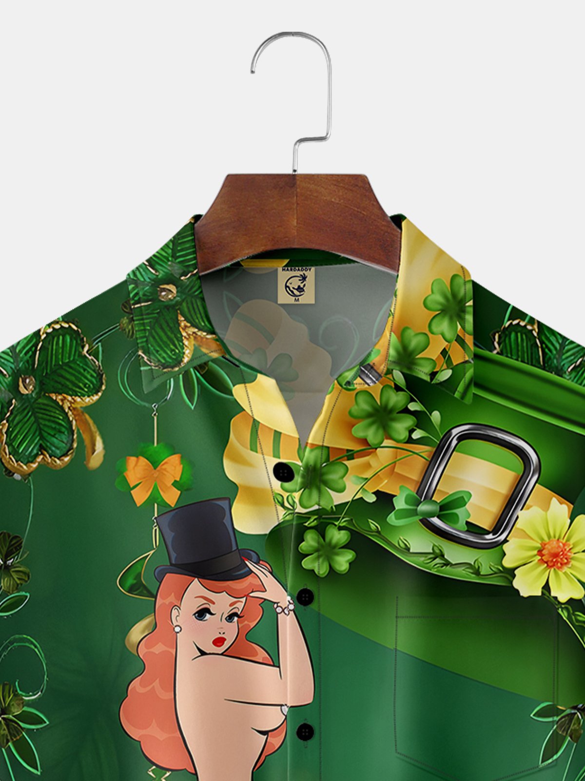 𝑨𝒍𝒊𝒄𝒆 𝑴𝒆𝒐𝒘 X HARDADDY®St. Patrick's día belleza Camisa
