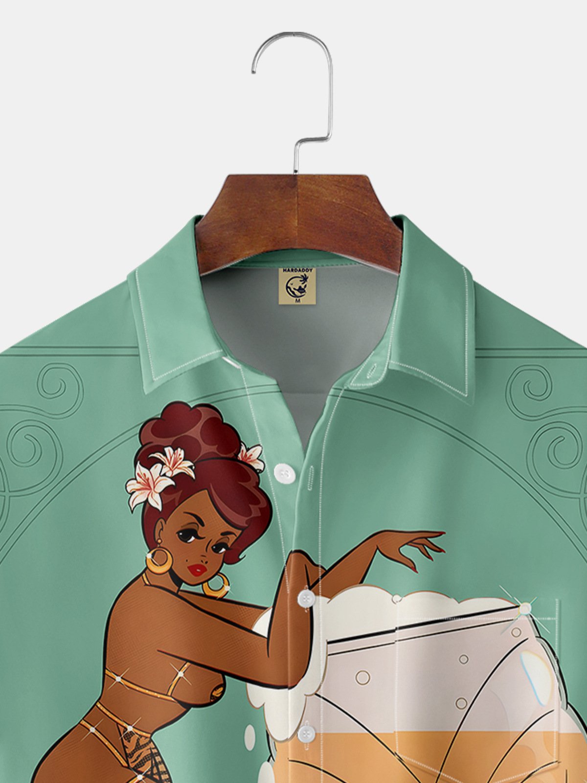 𝑨𝒍𝒊𝒄𝒆 𝑴𝒆𝒐𝒘 X HARDADDY® Tiki belleza Camisa