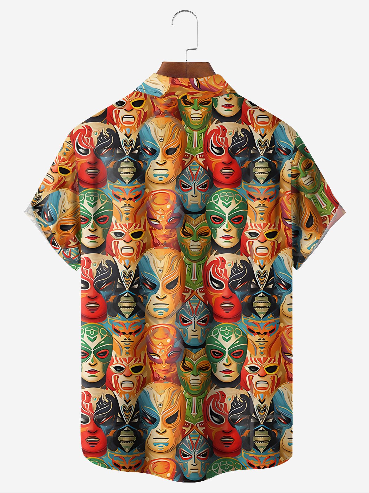mexicano Cultura Pecho Bolsillo Manga Corta hawaiano Camisa