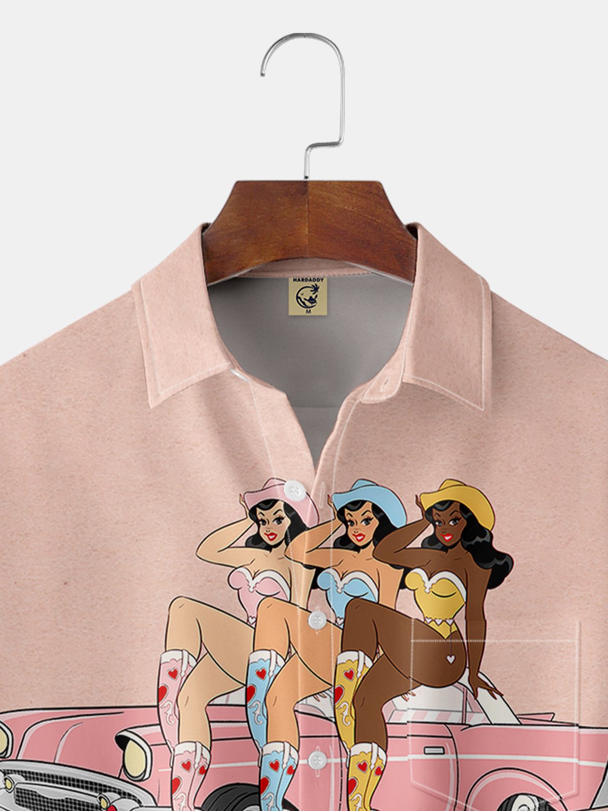 Alicia Miau XHARDADDY® Retro belleza Coche Camisa