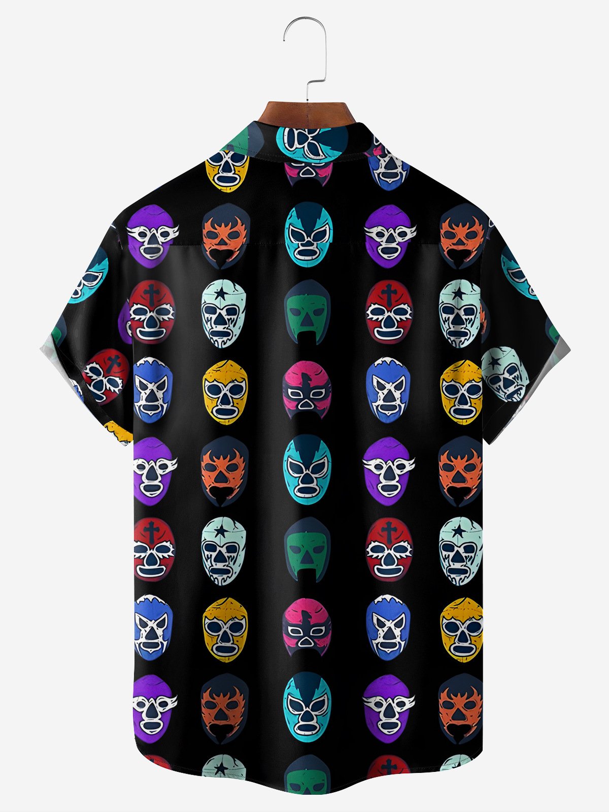 mexicano Cultura Pecho Bolsillo Manga Corta hawaiano Camisa