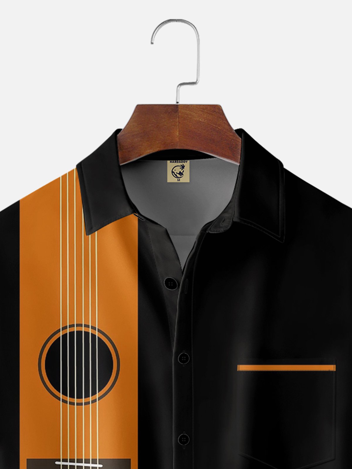 De Hombres Música Estampado Casual Manga Corta Hawaiano Camisa