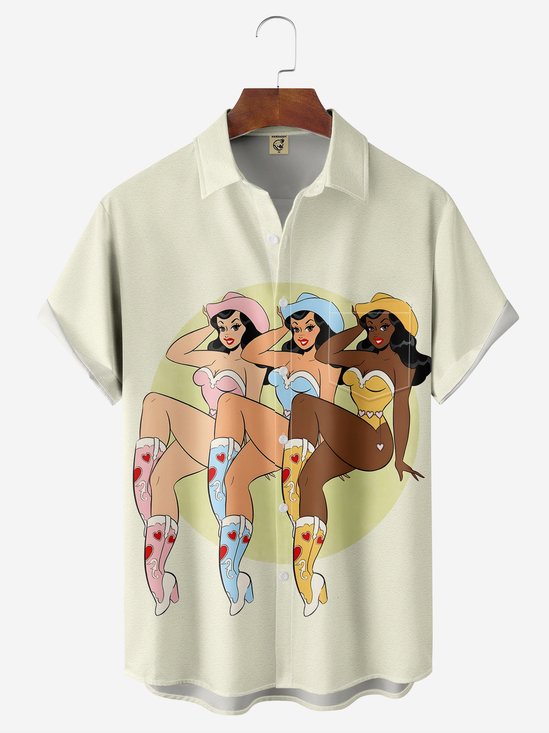 𝑨𝒍𝒊𝒄𝒆 𝑴𝒆𝒐𝒘 X HARDADDY® occidental vaqueras Camisa