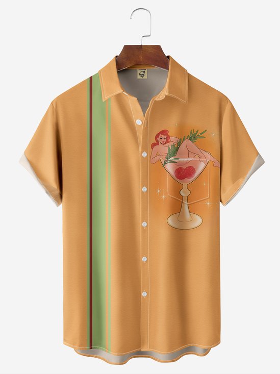 𝑨𝒍𝒊𝒄𝒆 𝑴𝒆𝒐𝒘 X HARDADDY® Cóctel Niña Bolos Camisa