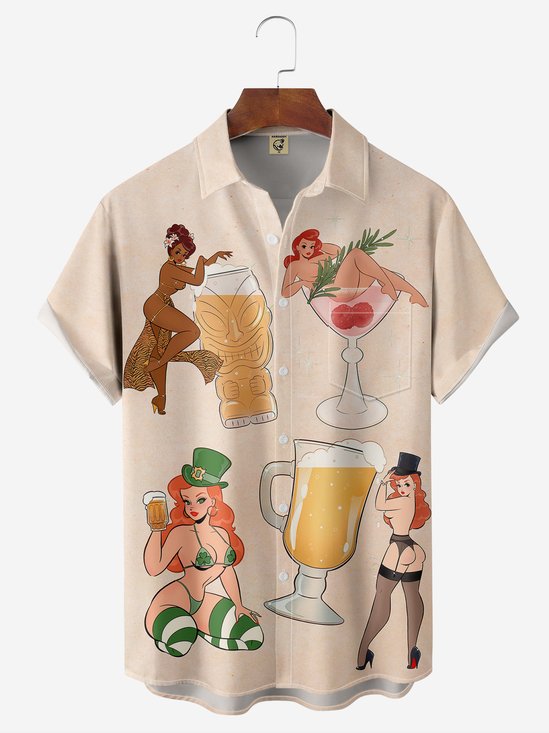Alicia Miau XHARDADDY® Retro belleza S t. Patrick's día Camisa