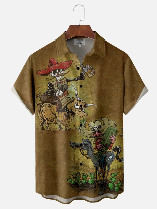David Lozeau XHARDADDY® mexicano Cultura Camisa