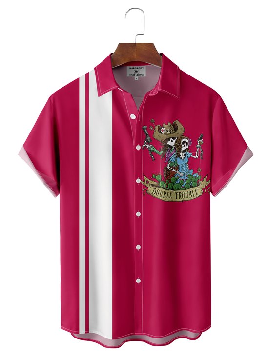David Lozeau XHARDADDY® Doble problema Camisa