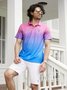 Absorbe la humedad Ombre Piña Golf Polo Camisa