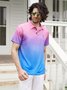 Absorbe la humedad Ombre Piña Golf Polo Camisa