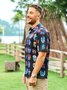mexicano Cultura Pecho Bolsillo Manga Corta hawaiano Camisa