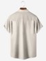 de Hombre Rayas Frente Botones Suave Respirable Pecho Bolsillo Casual Camisas de bolos