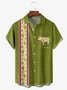 Andreea Dumuta XHARDADDY® Geométrico Retro Floral vaca Camisa