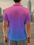 Absorbe la humedad Ombre Piña Golf Polo Camisa