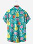 Absorbe la humedad Pascua de Resurrección Huevo conejito Pecho Bolsillo hawaiano Camisa