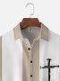 Camisa De Hombre Crucifijo Estampado Casual Respirable Manga Corta Hawaiano