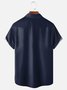 Camisa De Hombre Crucifijo Estampado Casual Respirable Manga Corta Hawaiano