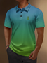 Absorbe la humedad Ombre Piña Golf Polo Camisa