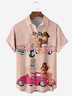 Alicia Miau XHARDADDY® Retro belleza Coche Camisa