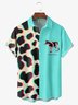 Andreea Dumuta XHARDADDY® Geométrico Retro vaca Camisa